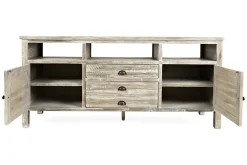 Artisans Media Console In Oak, 50 Inch
