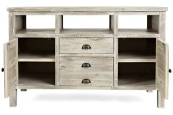 Artisans Media Console In Oak, 50 Inch