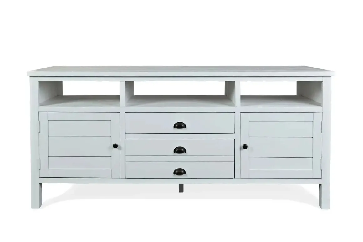 Artisans Media Console In Oak, 50 Inch