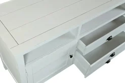 Artisans Media Console In Oak, 50 Inch