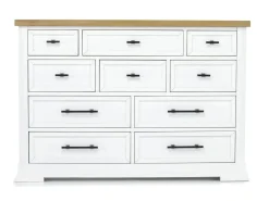 Ashbryn Dresser In White