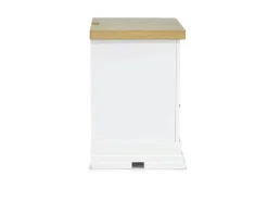 Ashbryn Nightstand In White