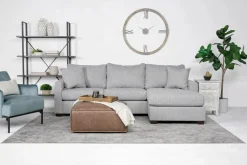 Ashfield Reversible Sofa Chaise In Ashfield Graphite