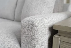 Ashfield Tux Sofa Chaise Sectional In Ashfield Granite, Right Facing