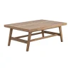 Ashton Outdoor Coffee Table In Brown