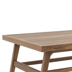 Ashton Outdoor Coffee Table In Brown