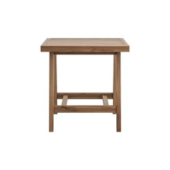 Ashton Outdoor End Table In Brown