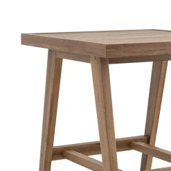 Ashton Outdoor End Table In Brown