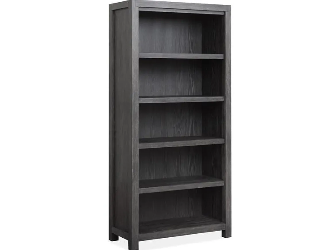 Aspen Valley Bookcase In Ravenwood Black