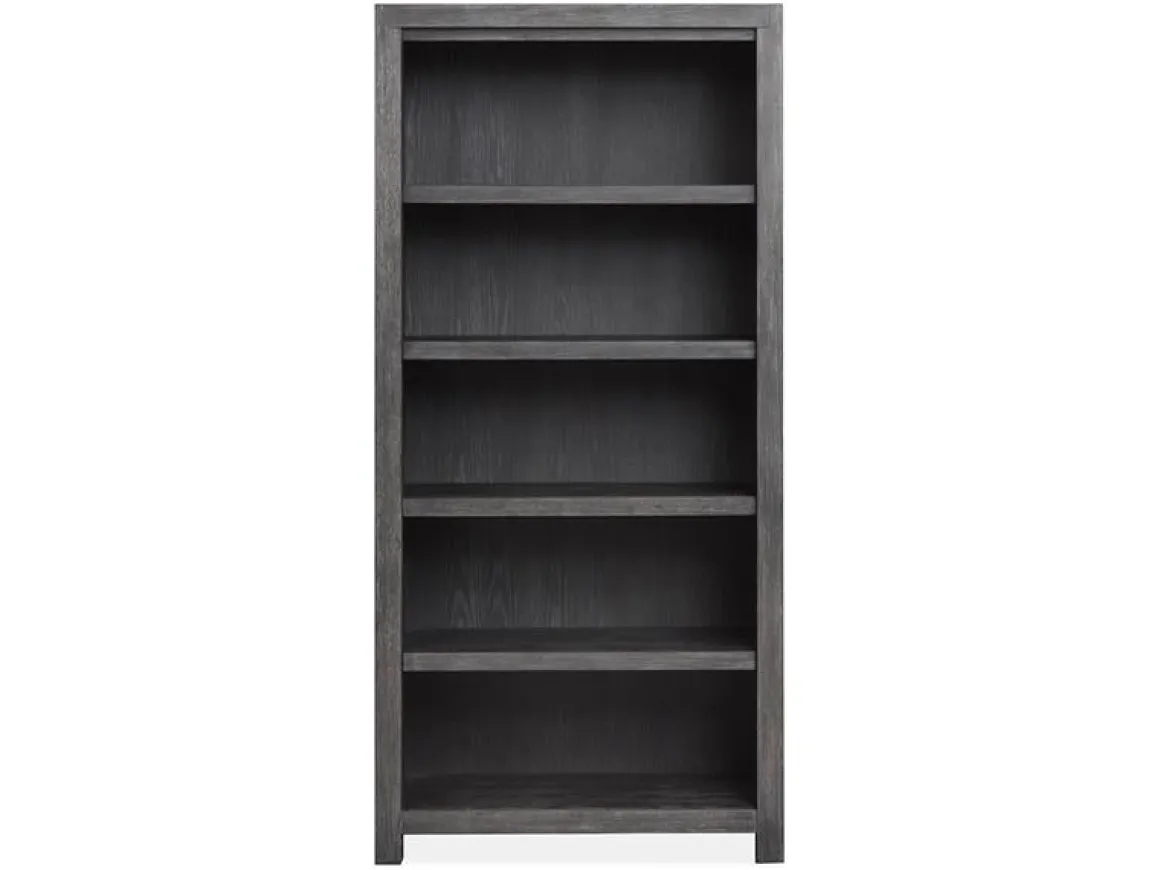 Aspen Valley Bookcase In Ravenwood Black