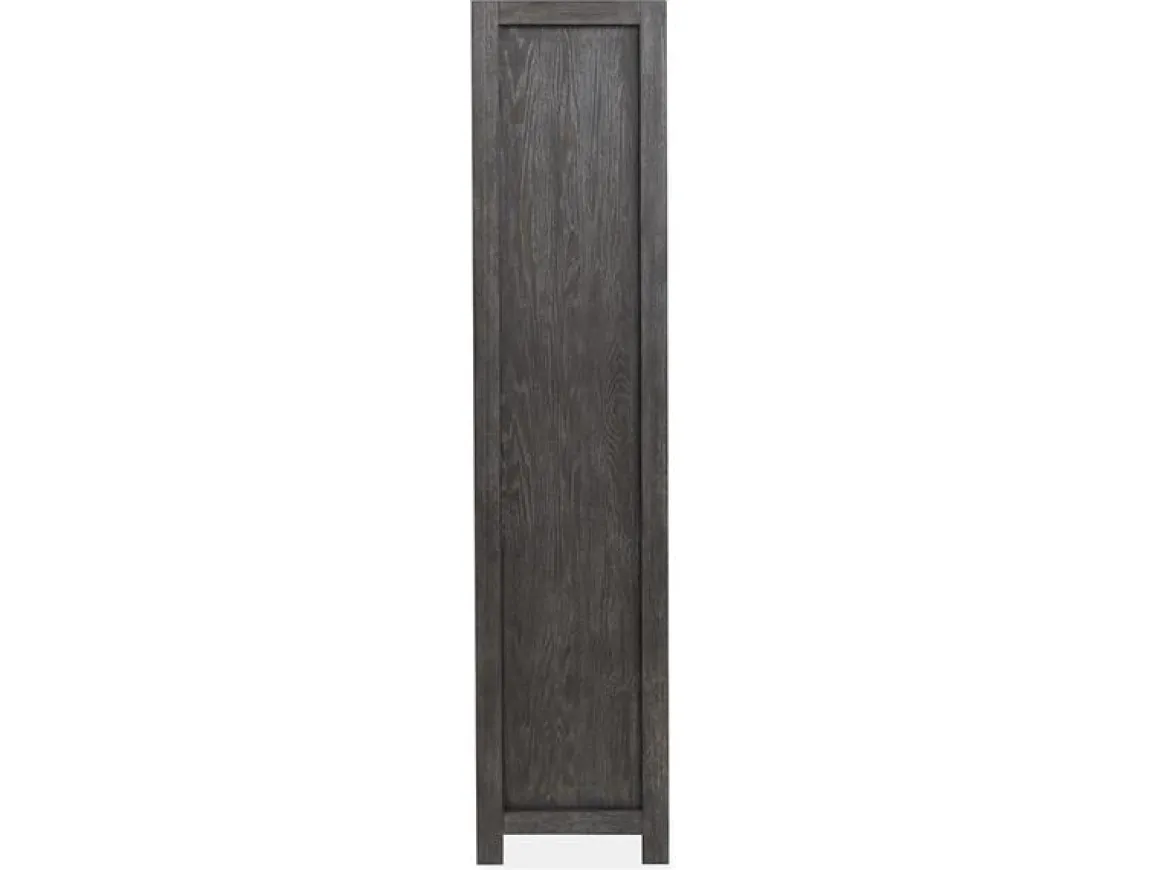 Aspen Valley Bookcase In Ravenwood Black