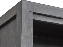 Aspen Valley Bookcase In Ravenwood Black