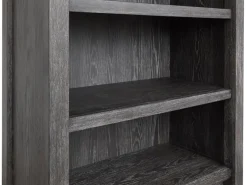 Aspen Valley Bookcase In Ravenwood Black