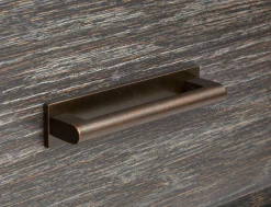 Aspen Valley Display Cabinet In Ravenwood Black