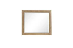 Aspen Valley Panel Bed, Dresser, Mirror & Nightstand In Sierra Brown, Queen