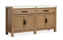 Aspen Valley Sideboard In Sierra Brown