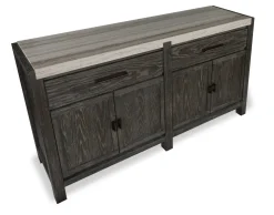 Aspen Valley Sideboard In Sierra Brown