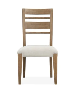 Aspen Valley Stone Top Dining Table & 6 Chairs In Sierra Brown