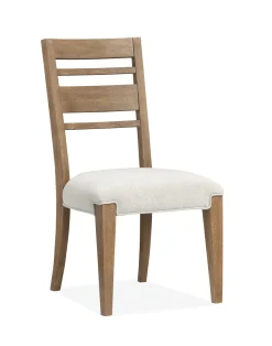 Aspen Valley Stone Top Dining Table & 4 Chairs In Sierra Brown