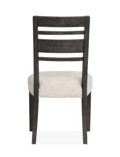 Aspen Valley Trestle Dining Table & 4 Chairs In Ravenwood Black