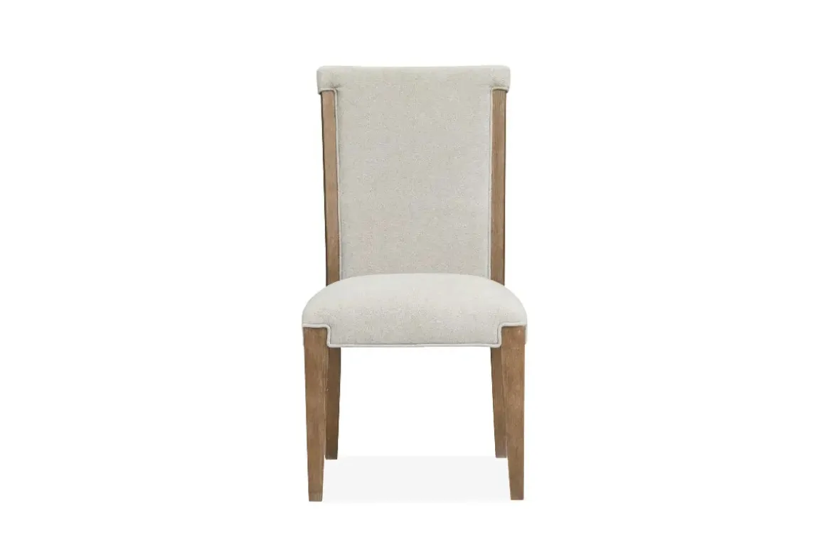 Aspen Valley Trestle Dining Table, 4 Chairs & Bench In Sierra Brown