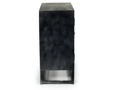 Astral 3 Door Accent Cabinet In Gray