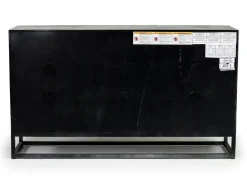 Astral 3 Door Accent Cabinet In Gray