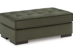 Austen Oversized Ottoman In Olive