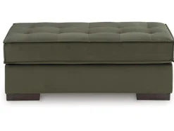 Austen Oversized Ottoman In Olive
