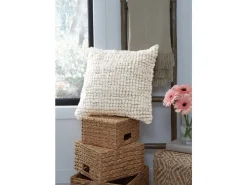 Avaie Throw Pillow In Ivory