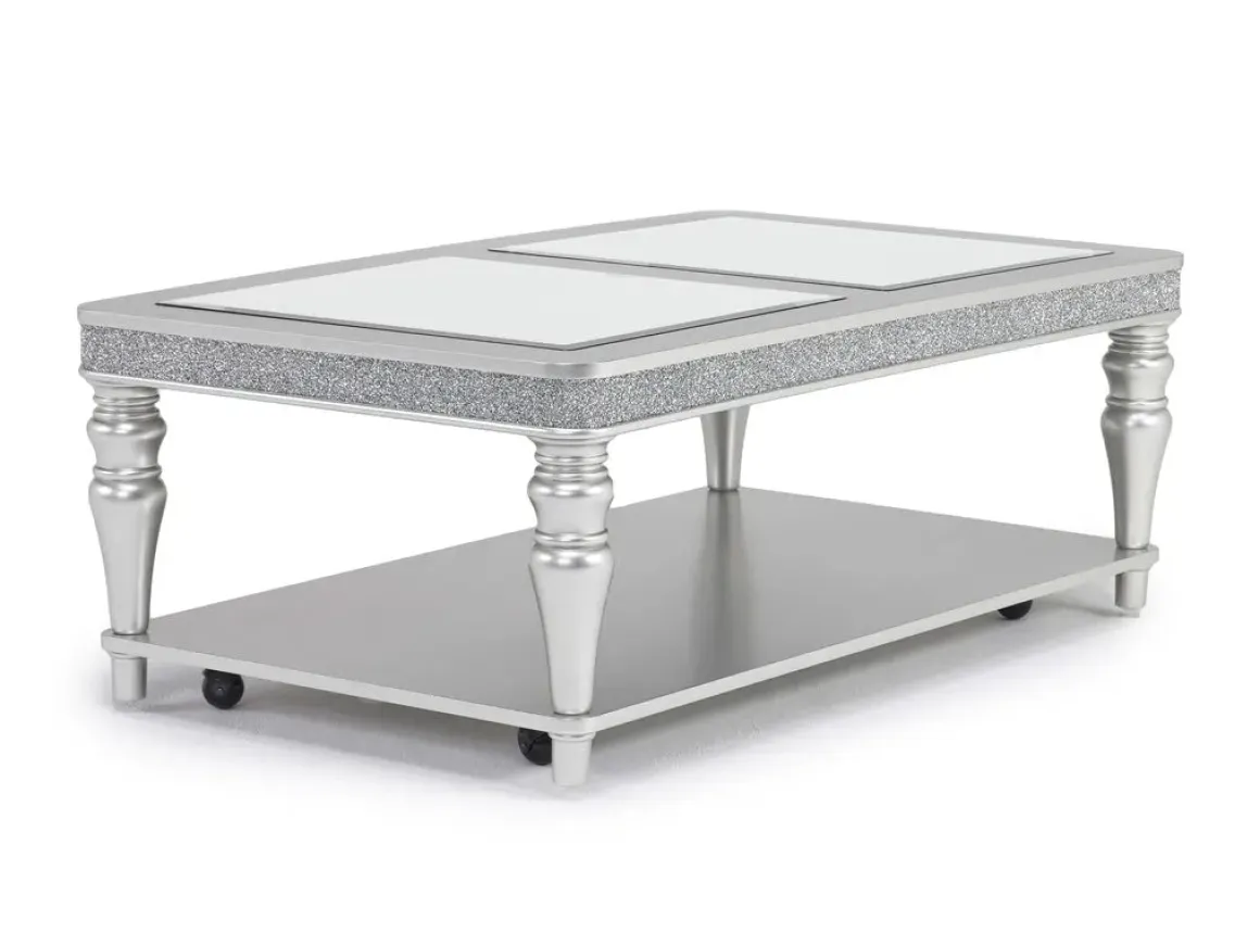 Avril Coffee Table In Silver
