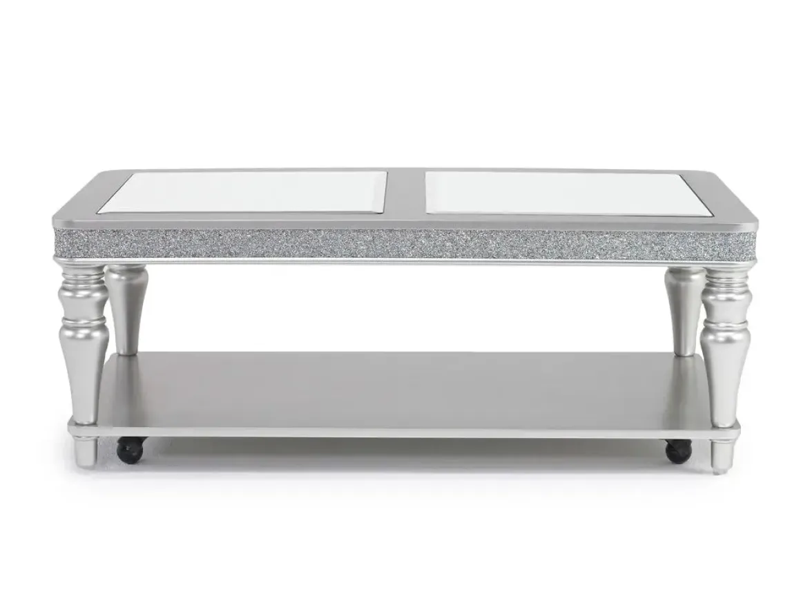 Avril Coffee Table In Silver