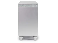 Avril Media Console In Silver, 70 Inch