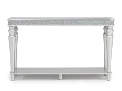 Avril Sofa Table In Silver