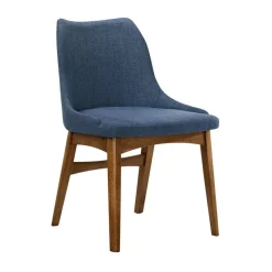 Azalea Side Chair In Blue, Set Of 2