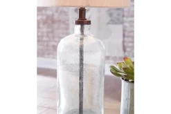 Bandile Lamp In Clear Bronze Finish