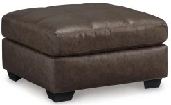 Barlin Mills Ottoman In Carbon