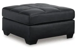 Barlin Mills Ottoman In Carbon