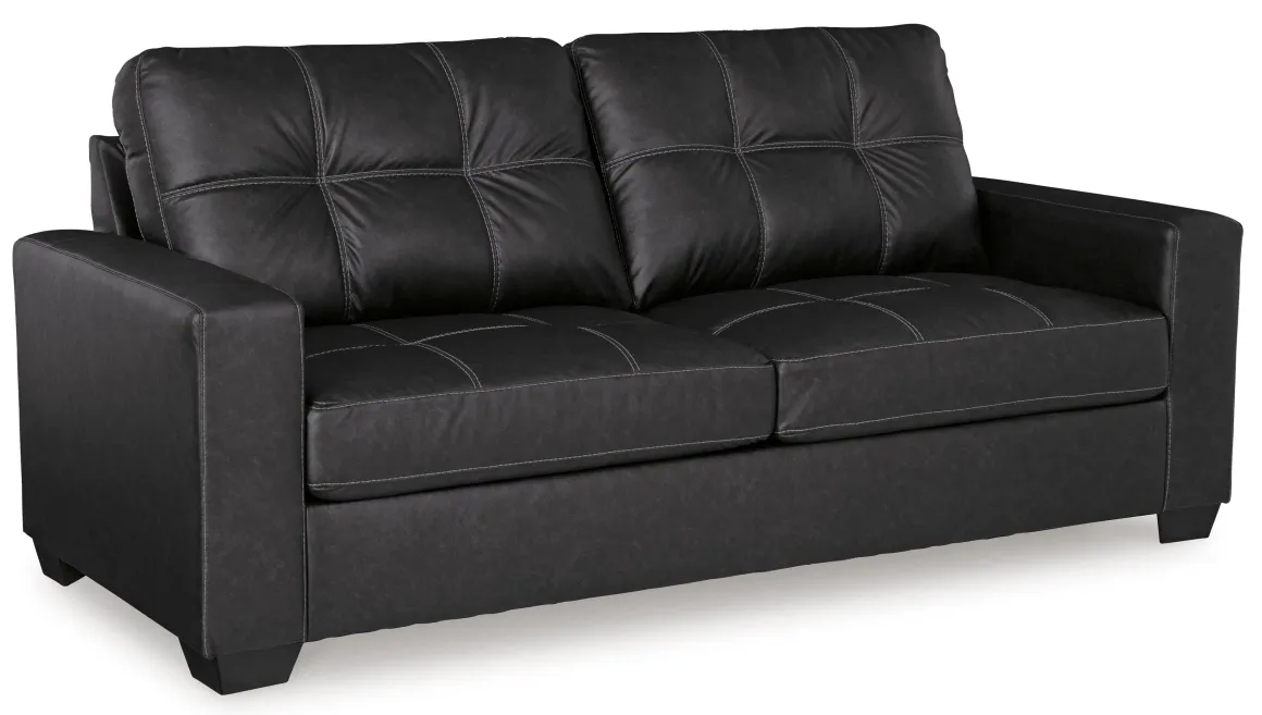 Barlin Mills Sofa & Loveseat In Carbon