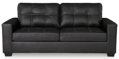 Barlin Mills Sofa & Loveseat In Carbon