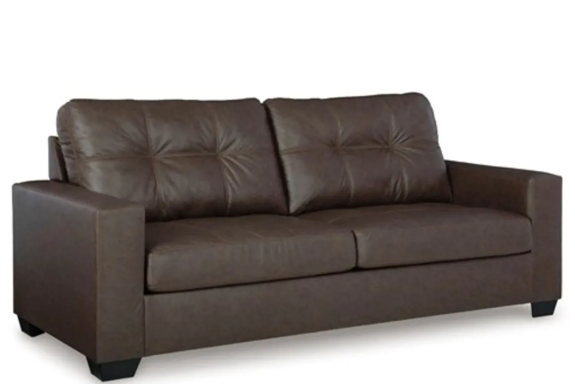 Barlin Mills Sofa & Loveseat In Carbon