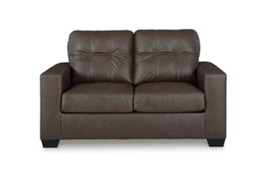 Barlin Mills Sofa & Loveseat In Carbon