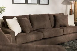 Barrett Sofa & Loveseat In Fisk Mushroom