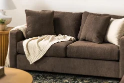 Barrett Sofa & Loveseat In Fisk Mushroom
