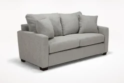 Barrett Sofa & Loveseat In Fisk Mushroom