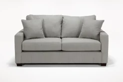 Barrett Sofa & Loveseat In Fisk Mushroom