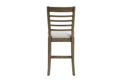 Barry Counter Height Dining Table, 4 Stools & Bench In Light Brown