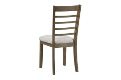 Barry Dining Table, 4 Chairs & Bench In Light Brown