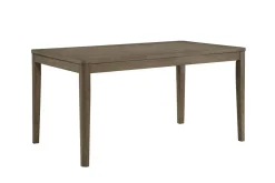 Barry Dining Table, 4 Chairs & Bench In Light Brown