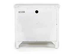 Bay Creek 3 Drawer Nightstand In Light Gray